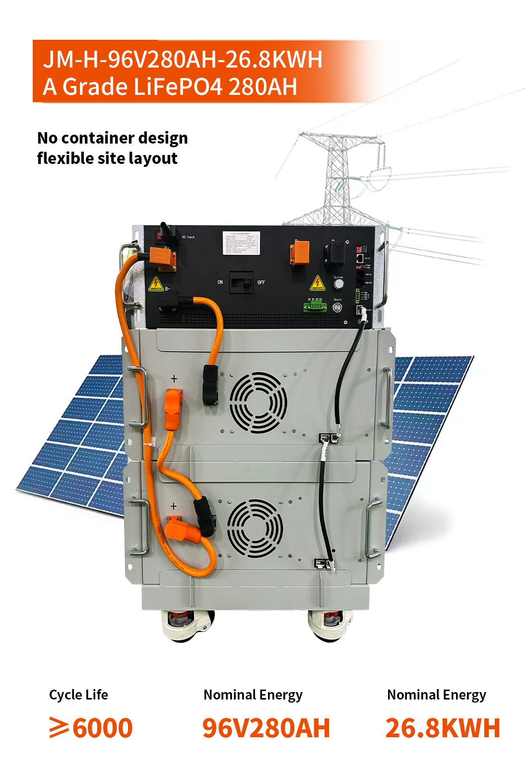 384V high voltage battery pack​
